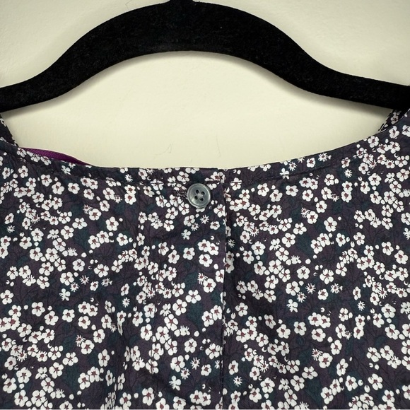 J. CREW X LIBERTY of LONDON Misti Valeria Boho Pintuck Floral Smocked Blouse - Picture 9 of 10